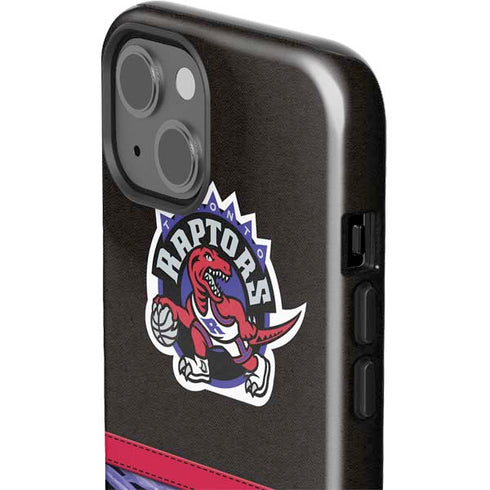 NBA Toronto Raptors Retro Palms iPhone 15 Impact Case
