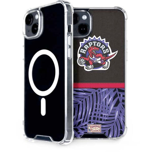NBA Toronto Raptors Retro Palms iPhone 15 Plus MagSafe Case