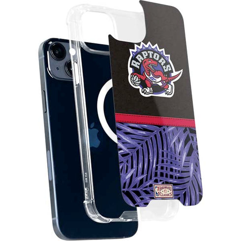 NBA Toronto Raptors Retro Palms iPhone 14 Plus MagSafe Case