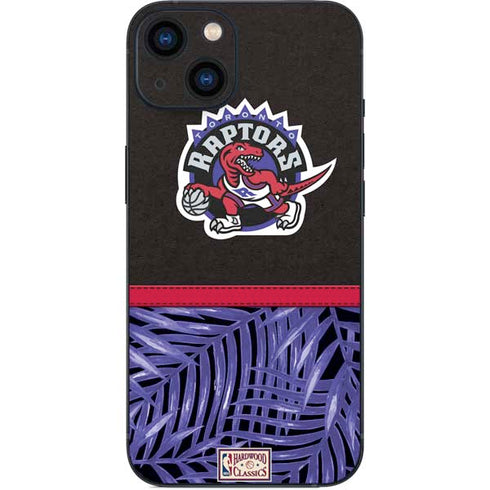 NBA Toronto Raptors Retro Palms iPhone 15 Plus Skin