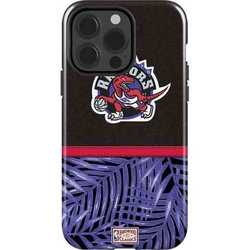 NBA Toronto Raptors Retro Palms iPhone 15 Pro Impact Case