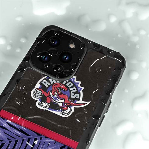 NBA Toronto Raptors Retro Palms iPhone 14 Pro Max Waterproof Case