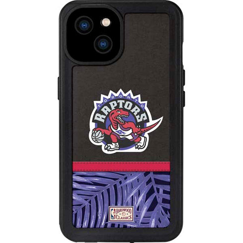 NBA Toronto Raptors Retro Palms iPhone 15 Plus Waterproof Case