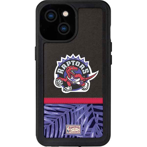 NBA Toronto Raptors Retro Palms iPhone 15 Waterproof Case