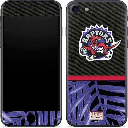 NBA Toronto Raptors Retro Palms iPhone 7 Skin