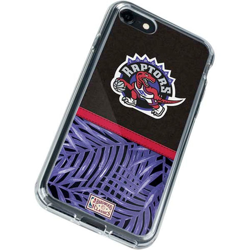 NBA Toronto Raptors Retro Palms iPhone SE (2nd & 3rd Gen) Clear Case