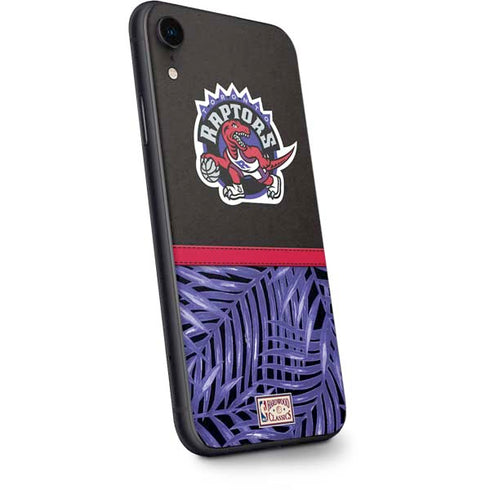 NBA Toronto Raptors Retro Palms iPhone XR Skin