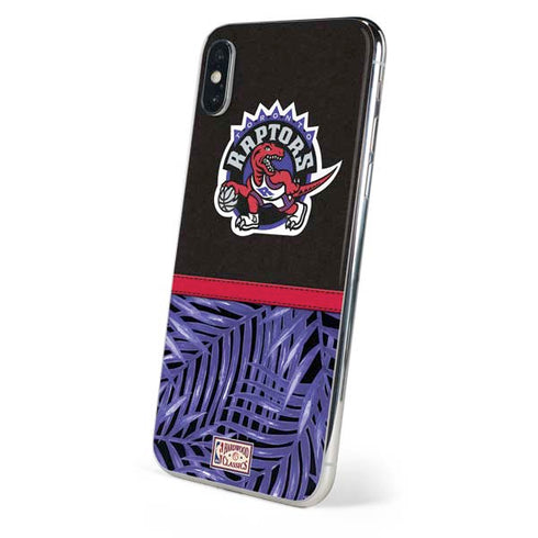 NBA Toronto Raptors Retro Palms iPhone XS Skin