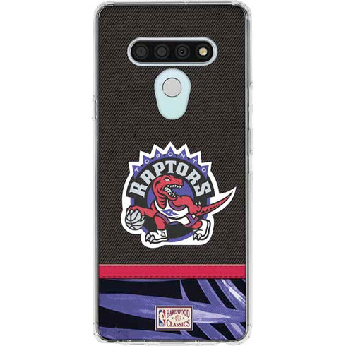 NBA Toronto Raptors Retro Palms LG Stylo 6 Clear Case