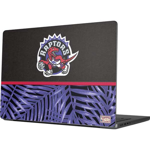 NBA Toronto Raptors Retro Palms MacBook Pro 14in (2021-24) Skin