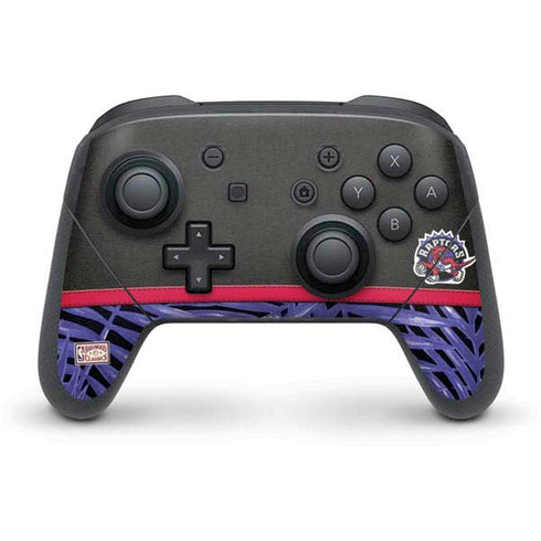 NBA Toronto Raptors Retro Palms Nintendo Switch Pro Controller Skin