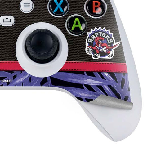 NBA Toronto Raptors Retro Palms Xbox Series S Controller Skin