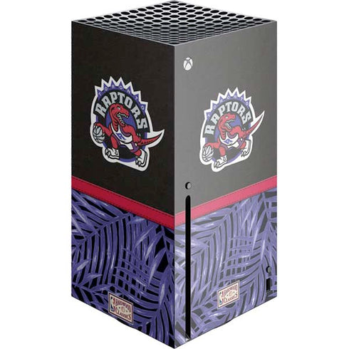 NBA Toronto Raptors Retro Palms Xbox Series X Console Skin