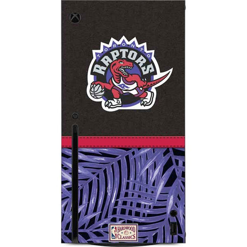 NBA Toronto Raptors Retro Palms Xbox Series X Console Skin