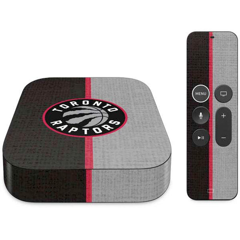 NBA Toronto Raptors Split Canvas Apple TV Skin