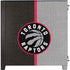 NBA Toronto Raptors Split Canvas Corsair 4000D Tempered Glass Mid-Tower ATX Case Skin