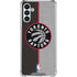 NBA Toronto Raptors Split Canvas Galaxy A13 5G Clear Case