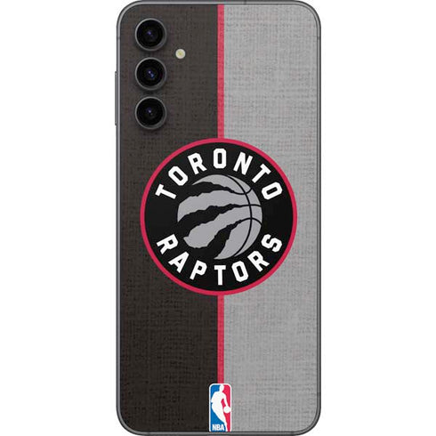 NBA Toronto Raptors Split Canvas Galaxy A14 5G Skin