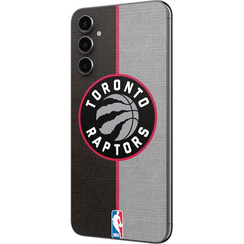 NBA Toronto Raptors Split Canvas Galaxy A14 5G Skin