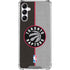 NBA Toronto Raptors Split Canvas Galaxy A15 5G Clear Case