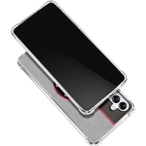 NBA Toronto Raptors Split Canvas Galaxy A15 5G Clear Case