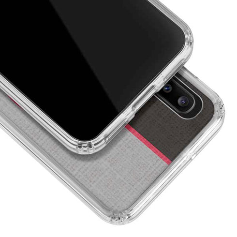 NBA Toronto Raptors Split Canvas Galaxy A30 Clear Case