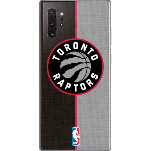 NBA Toronto Raptors Split Canvas Galaxy Note 10 Plus Skin