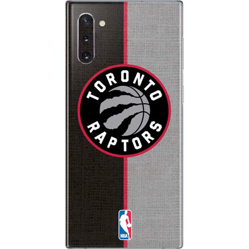 NBA Toronto Raptors Split Canvas Galaxy Note 10 Skin