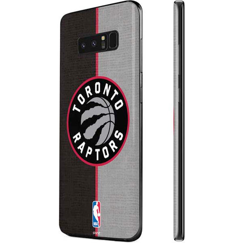 NBA Toronto Raptors Split Canvas Galaxy Note 8 Skin