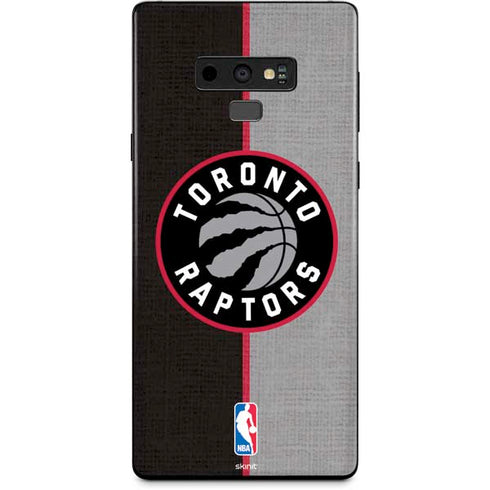 NBA Toronto Raptors Split Canvas Galaxy Note 9 Skin