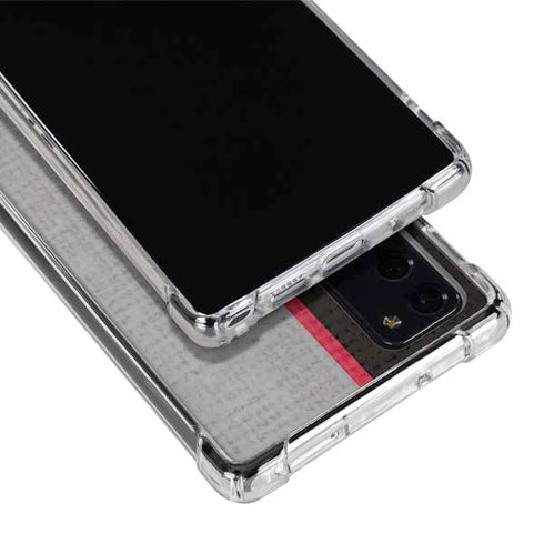 NBA Toronto Raptors Split Canvas Galaxy Note20 5G Clear Case