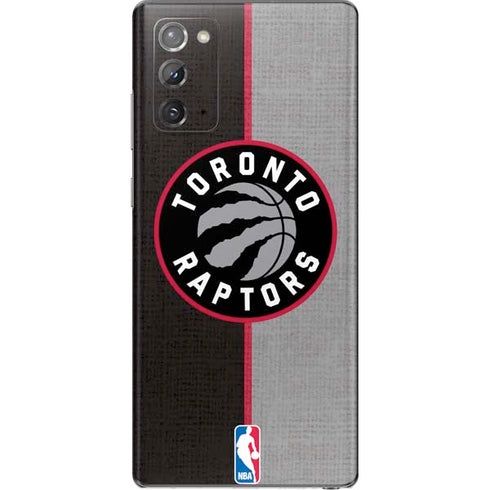 NBA Toronto Raptors Split Canvas Galaxy Note20 5G Skin