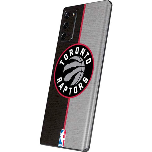NBA Toronto Raptors Split Canvas Galaxy Note20 5G Skin