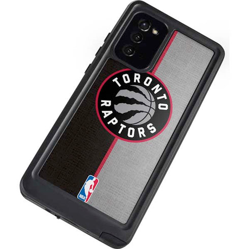 NBA Toronto Raptors Split Canvas Galaxy Note20 5G Waterproof Case