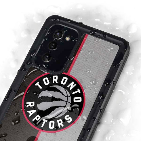 NBA Toronto Raptors Split Canvas Galaxy Note20 5G Waterproof Case