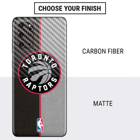 NBA Toronto Raptors Split Canvas Galaxy S20 Plus Skin