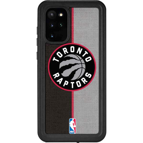 NBA Toronto Raptors Split Canvas Galaxy S20 Plus Waterproof Case