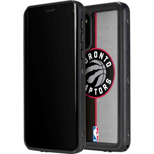 NBA Toronto Raptors Split Canvas Galaxy S20 Plus Waterproof Case
