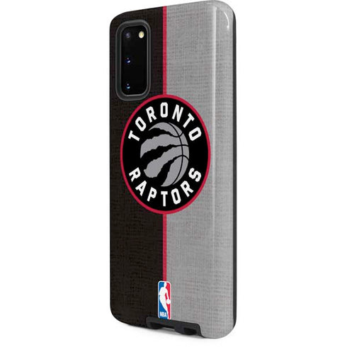 NBA Toronto Raptors Split Canvas Galaxy S20 Pro Case