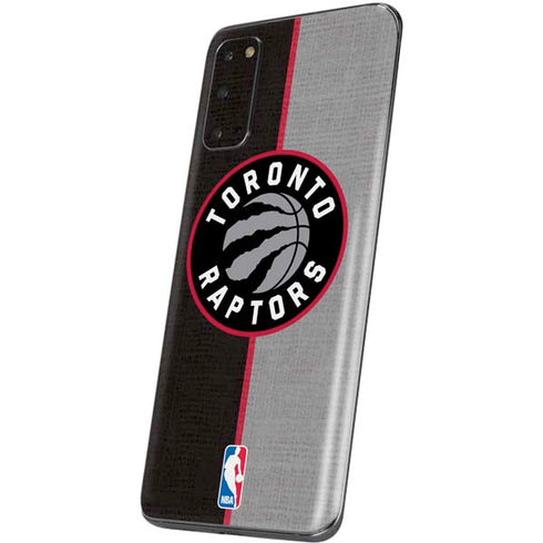 NBA Toronto Raptors Split Canvas Galaxy S20 Skin