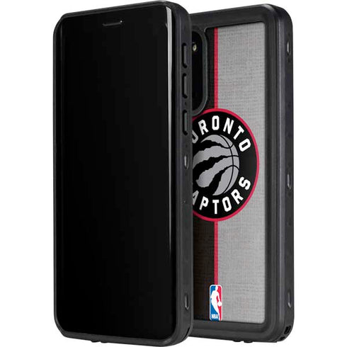 NBA Toronto Raptors Split Canvas Galaxy S20 Waterproof Case
