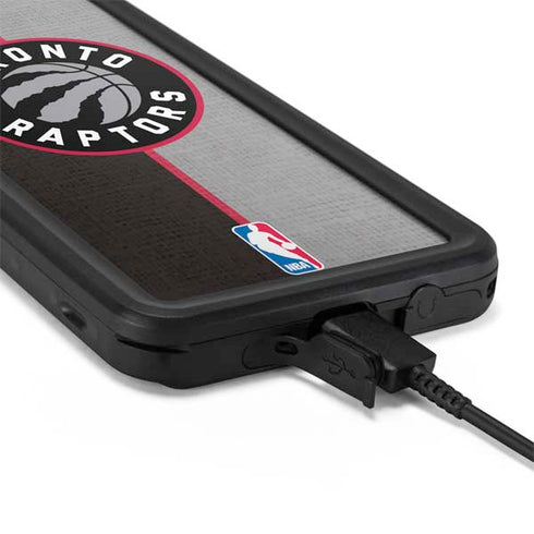 NBA Toronto Raptors Split Canvas Galaxy S20 Waterproof Case