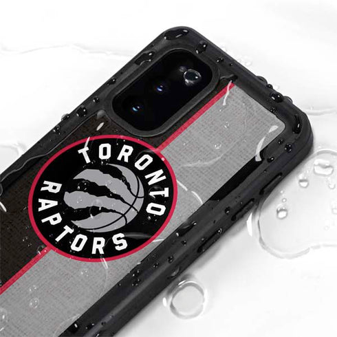 NBA Toronto Raptors Split Canvas Galaxy S20 Waterproof Case