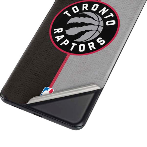 NBA Toronto Raptors Split Canvas Galaxy S21 5G Skin