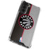 NBA Toronto Raptors Split Canvas Galaxy S21 FE Clear Case