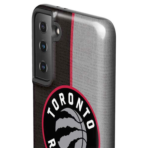 NBA Toronto Raptors Split Canvas Galaxy S21 Plus 5G Pro Case
