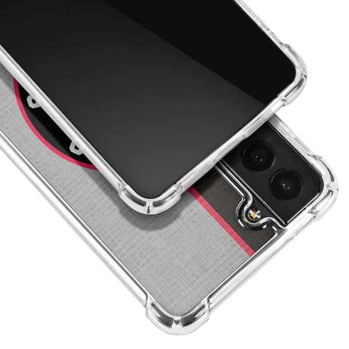 NBA Toronto Raptors Split Canvas Galaxy S22 Plus Clear Case