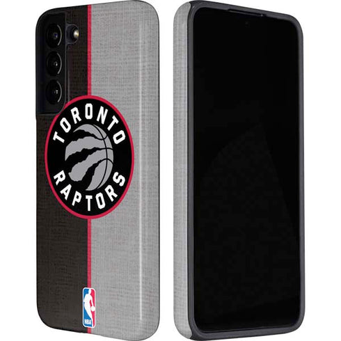 NBA Toronto Raptors Split Canvas Galaxy S22 Pro Case