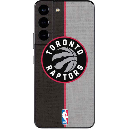 NBA Toronto Raptors Split Canvas Galaxy S22 Skin