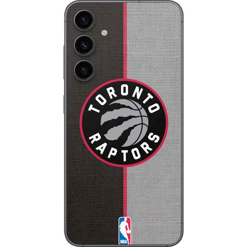 NBA Toronto Raptors Split Canvas Galaxy S23 FE Skin